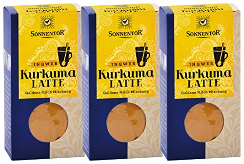 Sonnentor Organic Turmeric Latte Ginger Golden Milk in Box 60 g