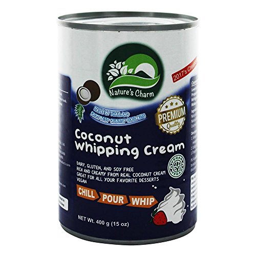 Natures Charm Coconut Whipping Cream, 400 ml