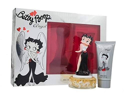 First American Brand Betty Boop Angel Eau de Parfum Gift Set for Her, 75 ml