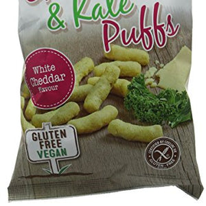 Eat Real Quinoa and Kale White Cheddar Flavour Puffs, 113 g, Pack of 12