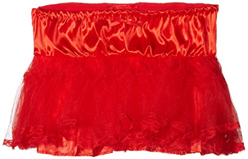 Fever Tulle Short Petticoat - Red