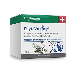 Dr Dunner Phytovitality Biosphere Entlebuch Sheep's Butter Juniper/Pine Needle Oil, 50 ml, Pack of 1