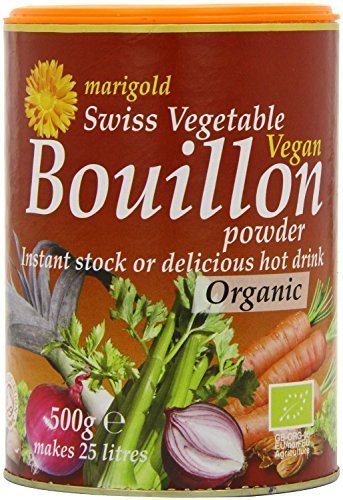 Marigold Organic Swiss Vegetable Bouillon Powder 500g (Case of 6)