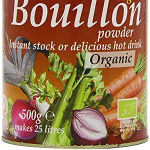 MARIGOLD Swiss Vegetable Bouillon - Organic 500g (PACK OF 4)