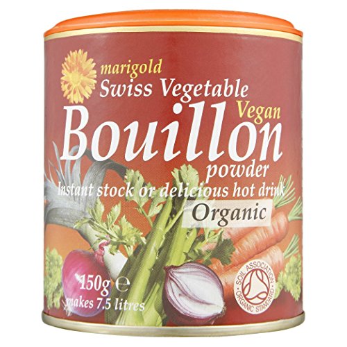 Marigold Organic Vegetable Bouillon Powder 150g (Pack of 6)