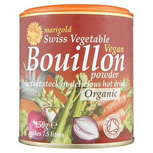 Marigold Organic Vegetable Bouillon Powder 150g (Pack of 6)