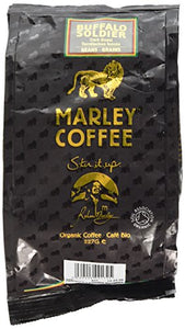 Marley Coffee Organic Buffalo Soldier Dark Roast Whole Bean Coffee 227g