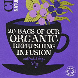 Clipper Fairtrade Organic Blackcurrant and Acai Berry Tea Bag, 50   g