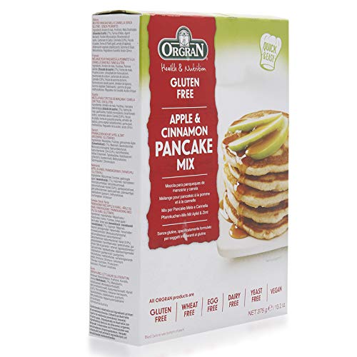 Orgran, Gluten Free Pancake Mix, Apple & Cinnamon, 13.2 oz (375 g)