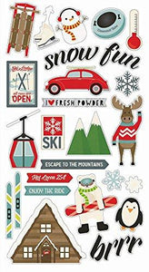 Simple Stories Subzero 6x12 Chipboard