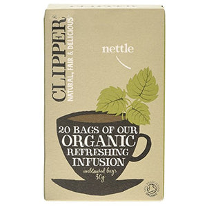 Clipper Organic Nettle Infusion Tea Bag - Pack of 20, 30g