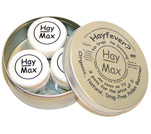 HayMax 15ml Organic Pollen Barrier Balm Triple Pack