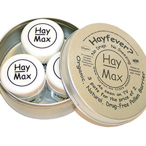 HayMax 15ml Organic Pollen Barrier Balm Triple Pack