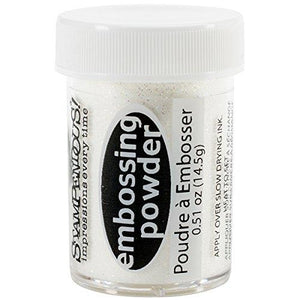 Stampendous Embossing Powder .6 Ounce-Sparkly Crystal Transparent