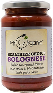 Mr Organic Bolognese Pasta Sauce 350 g - Pack of 6