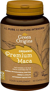 Green Origins Organic Premium Maca Capsules Pack of 90
