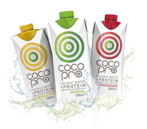 CocoPro High Protein Coconut Water with Pineapple 330 ml
