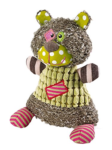Dog Toy Patchwork Bear 23 Cm  Pack Of 3 | Hunter