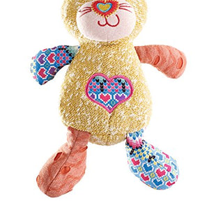 Dog Toy Patchwork Cat 29 Cm  Pack Of 3 | Hunter