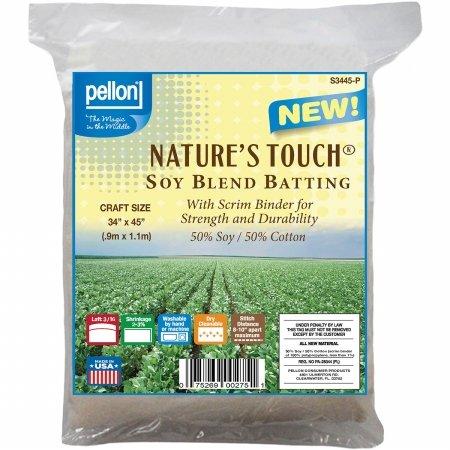 Pellon Soy Blend Batting-Craft Size 34"X45" FOB: MI