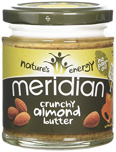 Meridian Natural Crunchy Almond Butter 170 g (Pack of 3)
