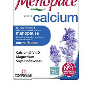 Vitabiotics Menopace Calcium - 60 Tablets