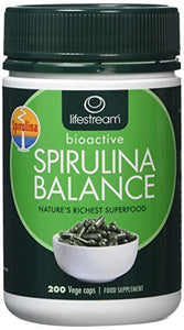 Lifestream Spirulina Capsule 400mg Pack of 200