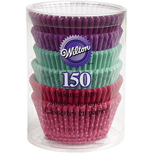 Wilton Baking Cups, Standard, 150-Count, Multi Color