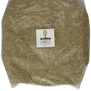 TREE OF LIFE GREEN LENTILS WHOLE 5 (Pack 500g x 6)