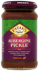 Pataks Brinjal Pickle 312 g (Pack of 6)