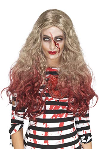 Smiffys Deluxe Zombie Blood Drip Wig