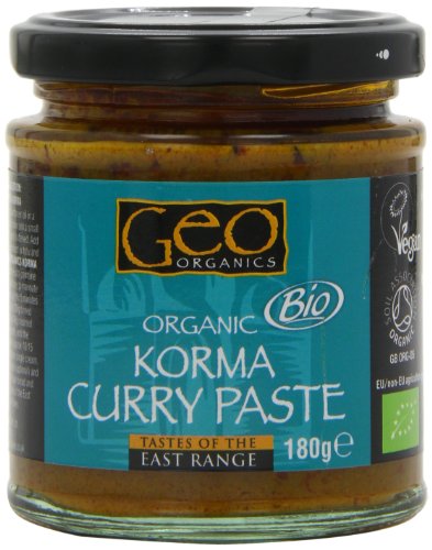 Geo Organics Organic Korma Curry Paste (Pack of 6)