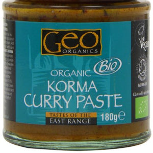 Geo Organics Organic Korma Curry Paste (Pack of 6)
