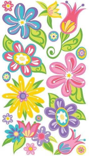 Sticko Sticko Classic Sticker, Small Fanciful Flowers