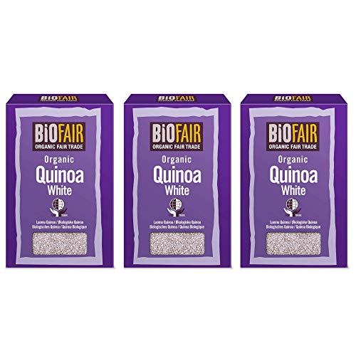 Organic Fair Trade White Quinoa 500g - 3 Pack