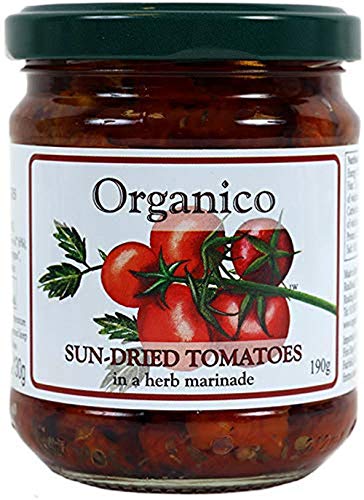 Organico Sundried Tomatoes Organic in Oil 190 g (Pack of 2)