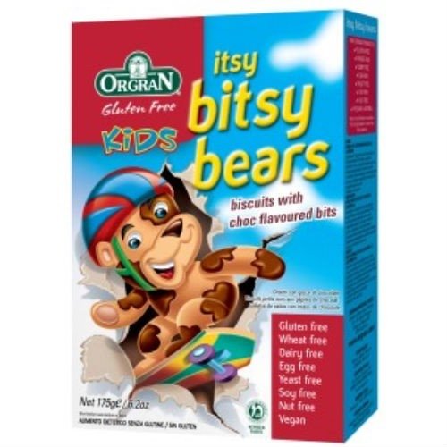 Orgran Itsy Bitsy Bears 175g x 4 (Pack of 4)