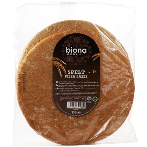 Organic Spelt Pizza Bases (300g) - x 4 Units Deal