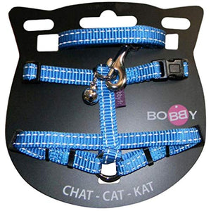 Harness+ Leash Cat Safe Blue 10