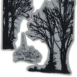 Penny Black Series Slapstick/Cling 40-558 Snowy Village