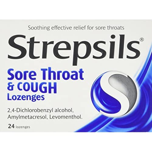 Strepsils Sore Throat And Cough Lozenges - 24 Lozenges