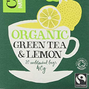 Clipper Organic Green Tea with Lemon