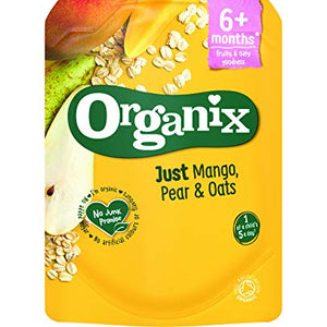 Organix Just Mango, Pear & Oats