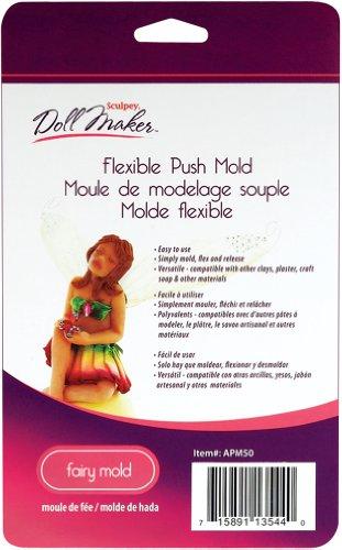 Polyform Sculpey III Doll Maker Flexible Push Mold: Fairy