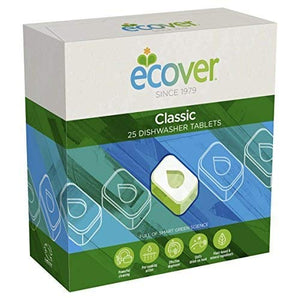Ecover Dishwasher 25 Tablets (Pack of 2)