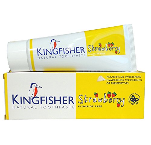 Kingfisher Childrens Strawberry Toothpaste 75ml X 5 (Pack of 5)