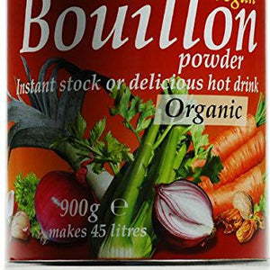 Org Veg Bouillon Powder (900g) x 2 Pack Deal Saver