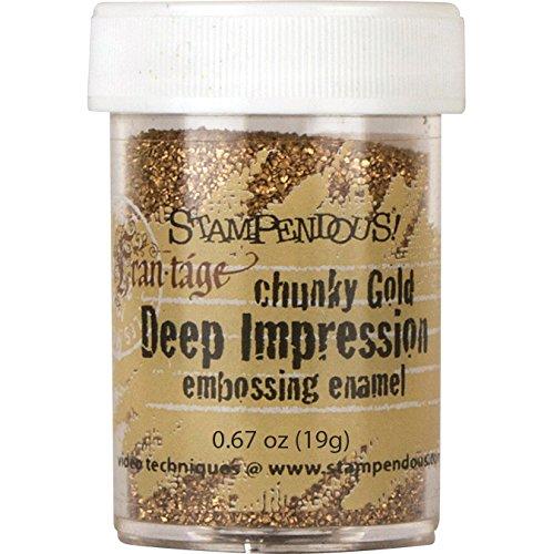 Stampendous Chunky Embossing Enamel, Gold