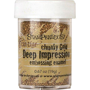 Stampendous Chunky Embossing Enamel, Gold