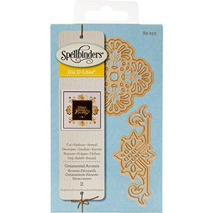 Spellbinders S3-253 Die D-Lites Ornamental Accents Etched/Wafer Thin Dies